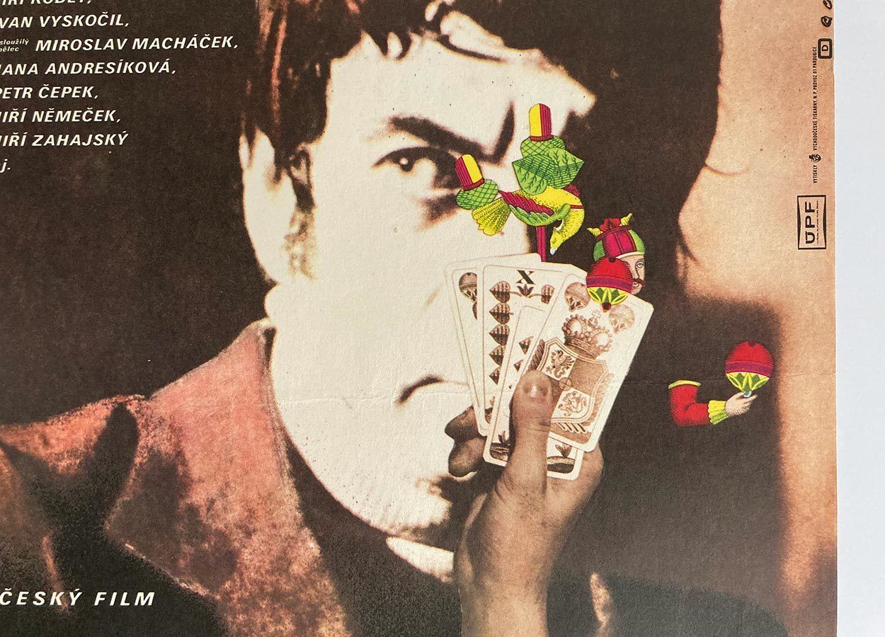 Original Film Poster, Duck Trap, Petr Chalabala, 1978, Genuine Czech Vintage Print photo 51.0
