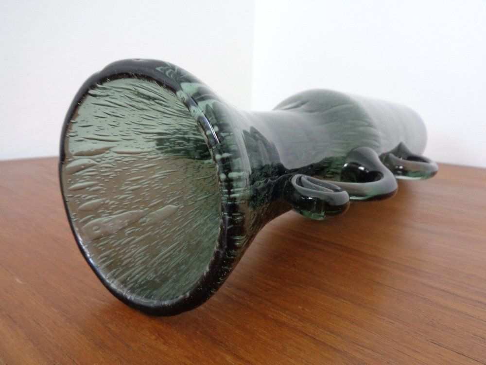 photo vinterior Filigree Italian Glass Vase, 1960s