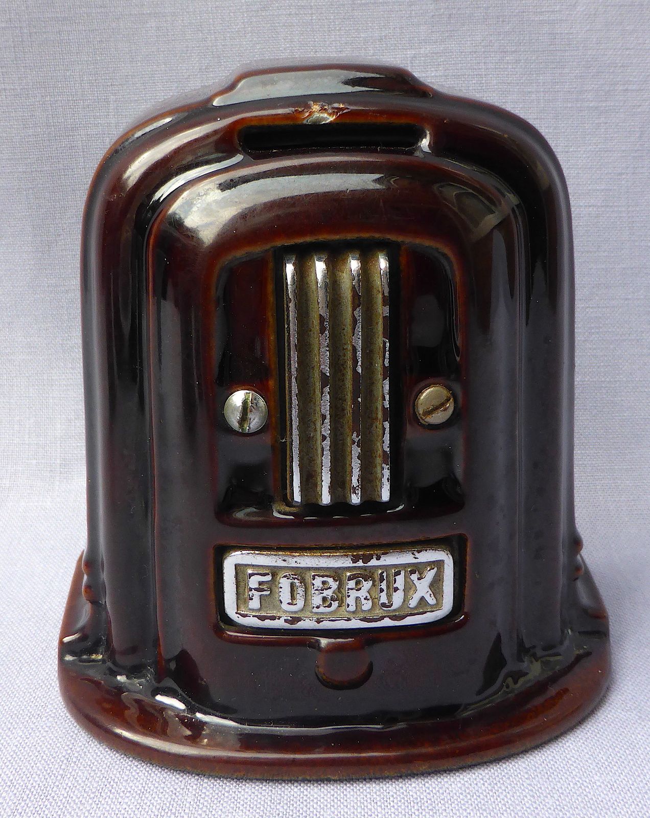Trio Of Cast Iron Cinay & Fobrux Stove Money Boxes photo vinterior
