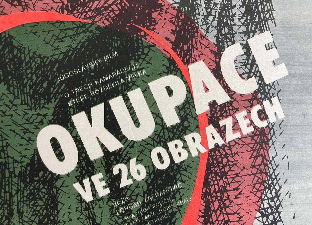 Original Film Poster, Occupation In 26 Pictures, W.A. Schlosser, 1979, Genuine Czech Vintage Print photo 51.0