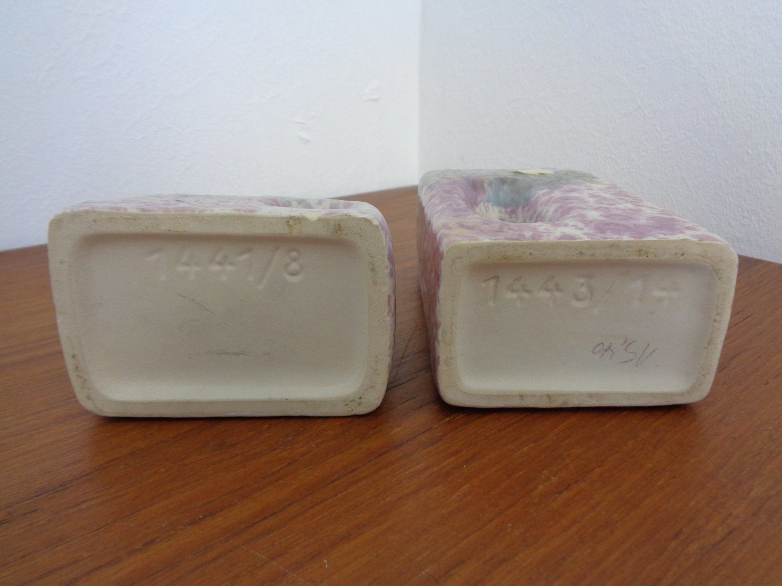 photo buy Pink Vases From ü Keramik, 1970s, Set Of 3