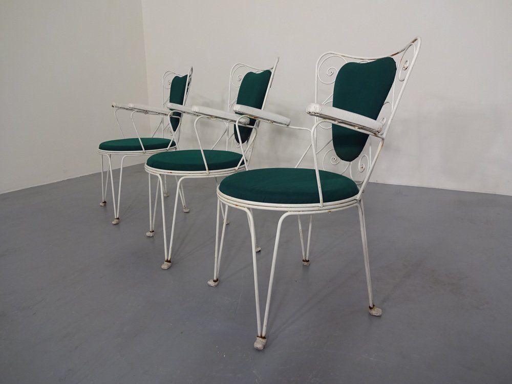 photo buy Mauser Garden Sofa Set With 3 Chairs, 1960s