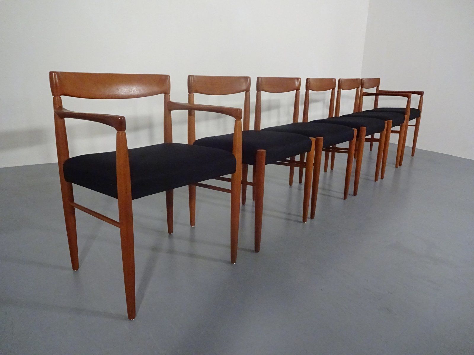 Danish Teak Dining Chairs By H. W. Klein For Bramin, 1960s, Set Of 6 photo furniture