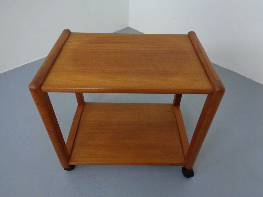 219.0 Mid Century Teak Trolley By Aksel Kjersgaard For Odder Møbler, 1960s photo