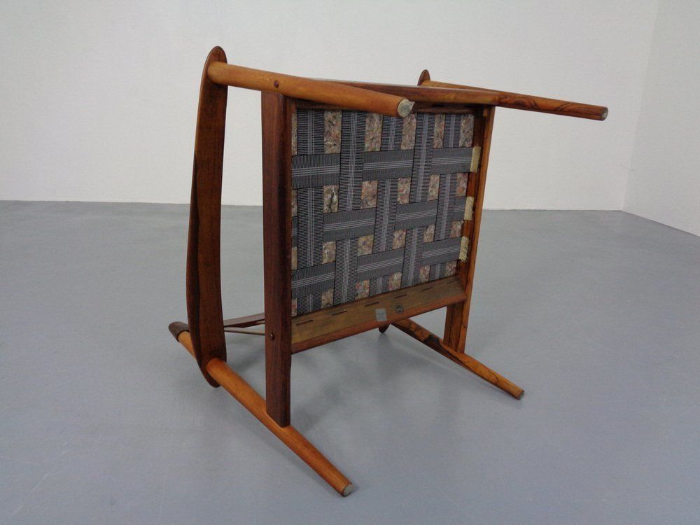 photo vintage Danish Rosewood Model 56 Armchair By Grete Jalk For Poul Jeppesen, 1960s