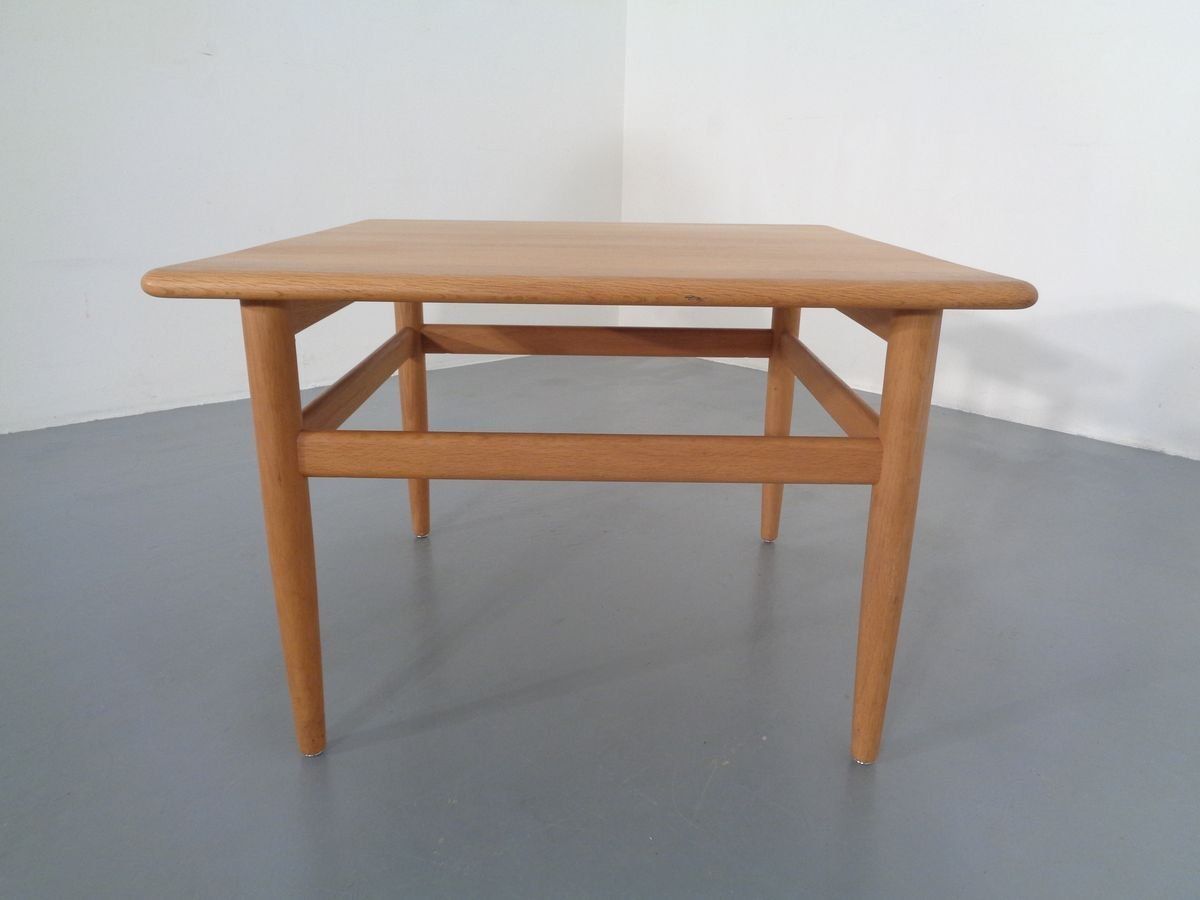 Danish Oak Sofa Table By Niels Bach, 1960s photo furniture