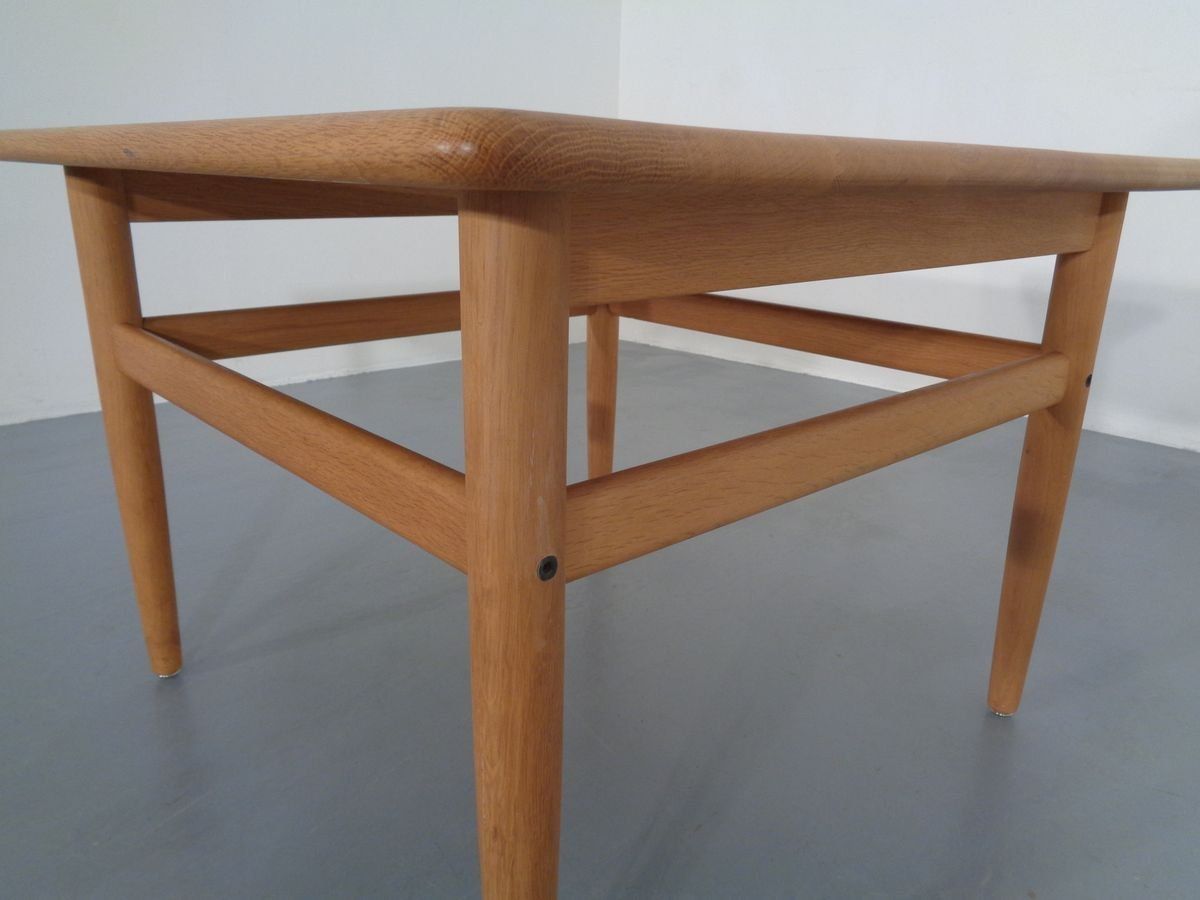 Danish Oak Sofa Table By Niels Bach, 1960s photo buy