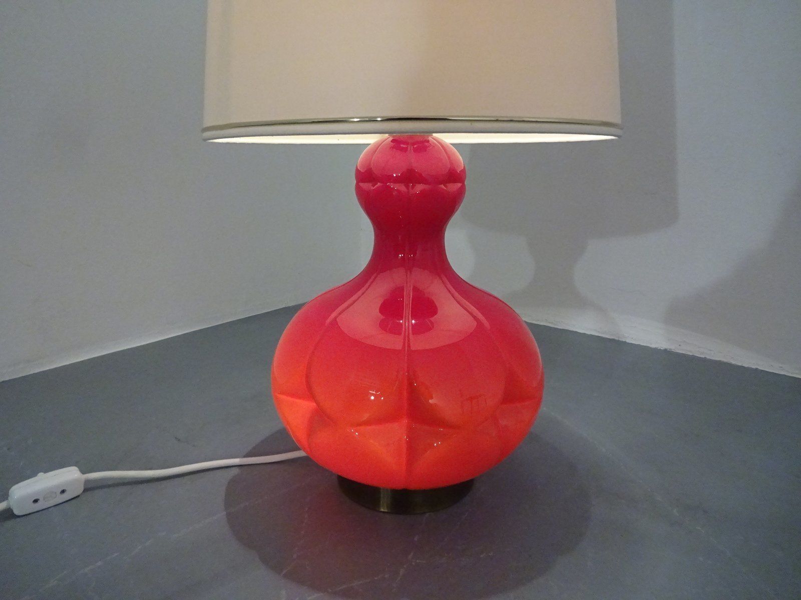 Glass Floor Lamp By Peil & Putzler 1970s photo Lighting