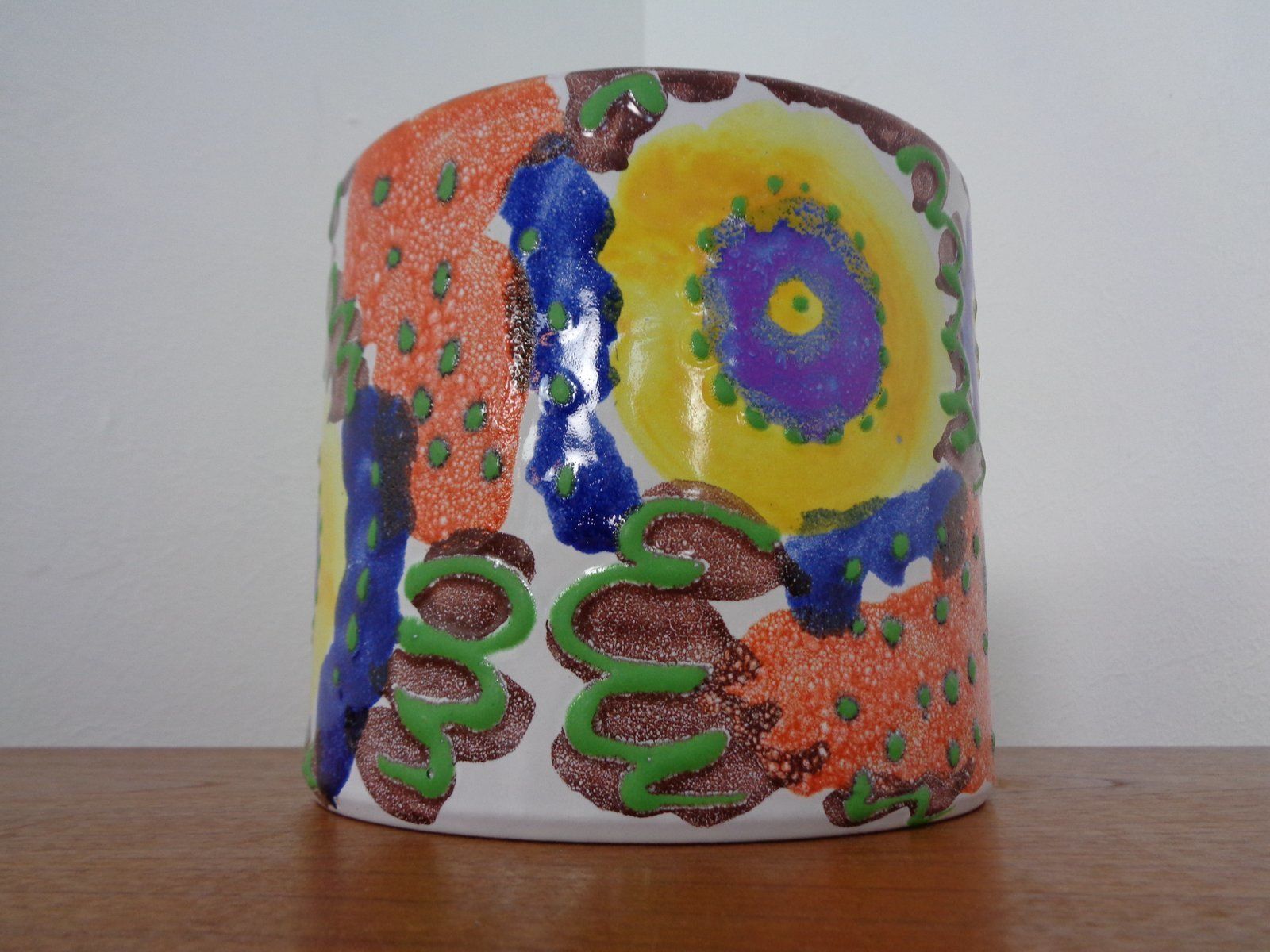 Home Decor Vase And Planter In Ceramic From Marei, 1970s, Set Of 2 photo