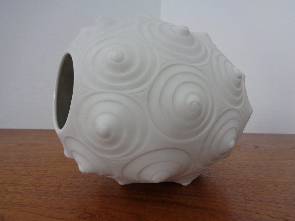 Mid Century Op Art Vase From Hutschenreuther, 1960s photo vinterior