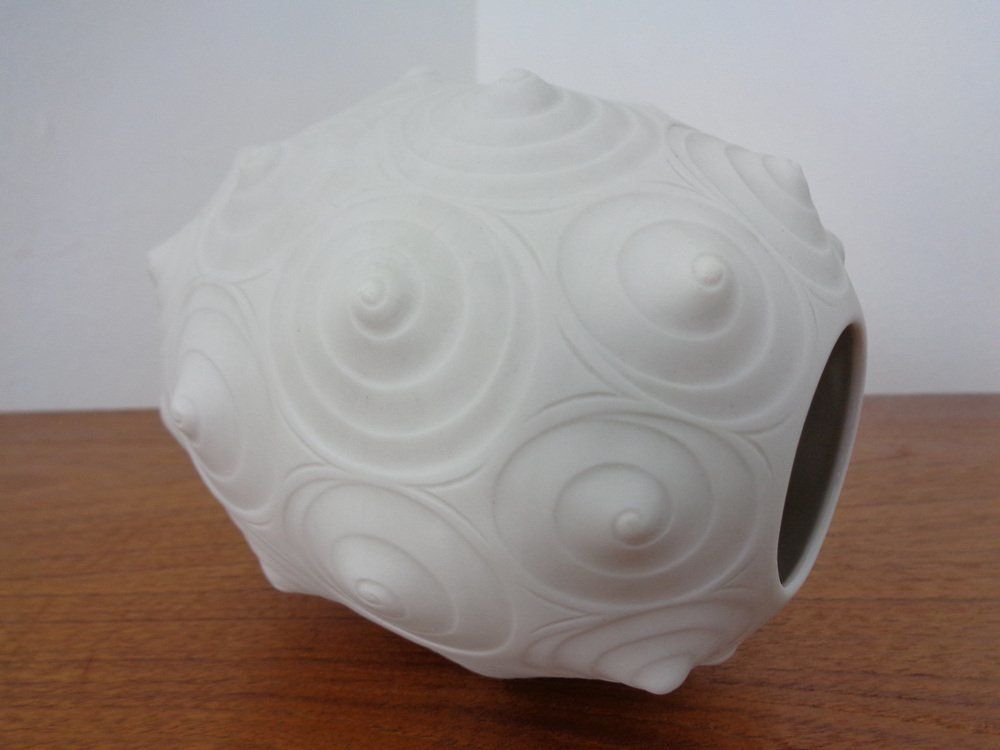 Mid Century Op Art Vase From Hutschenreuther, 1960s photo buy