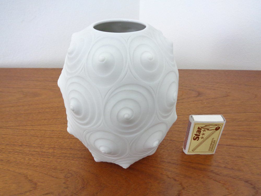 photo furniture Mid Century Op Art Vase From Hutschenreuther, 1960s