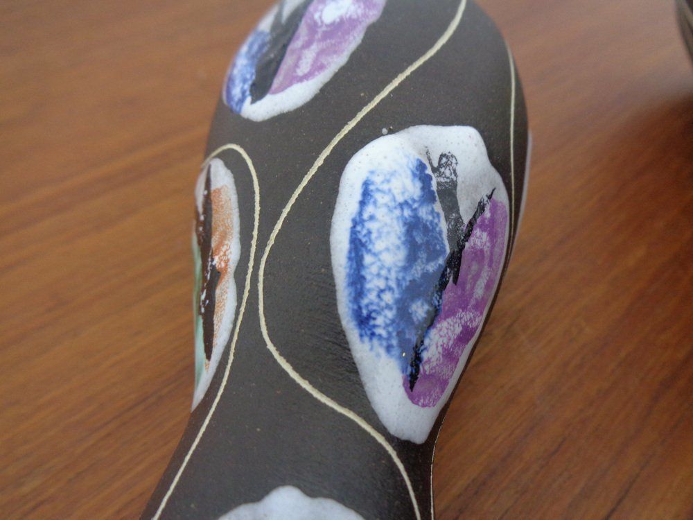 Home Decor Ceramic Kongo Vases By Bodo Mans For Bay Keramik, 1960s, Set Of 2 photo