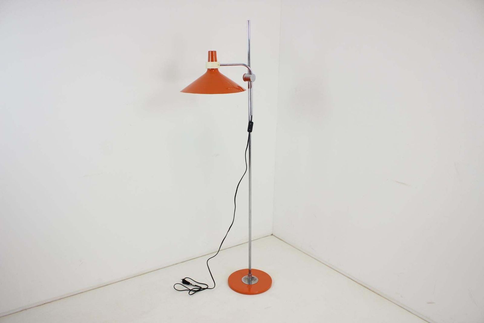 Lighting Midcentury Rare Floor Lamp By Pokrok žilina, 1960s photo