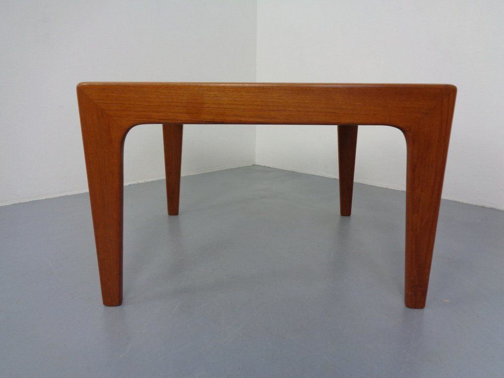 Teak Coffee Table From Arne Wahl Iversen, Denmark, 1960s photo for sale