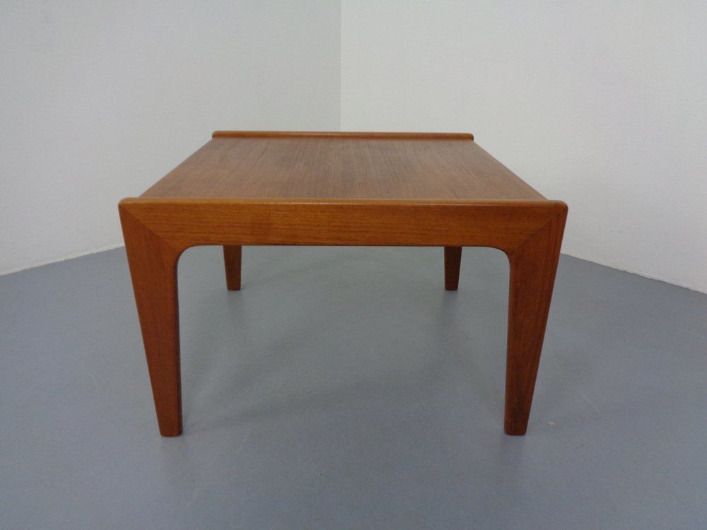 Teak Coffee Table From Arne Wahl Iversen, Denmark, 1960s photo vinterior
