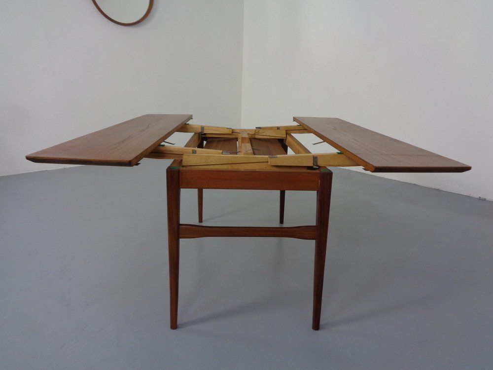 Teak Dining Or Coffee Table, Denmark, 1960s photo vinterior