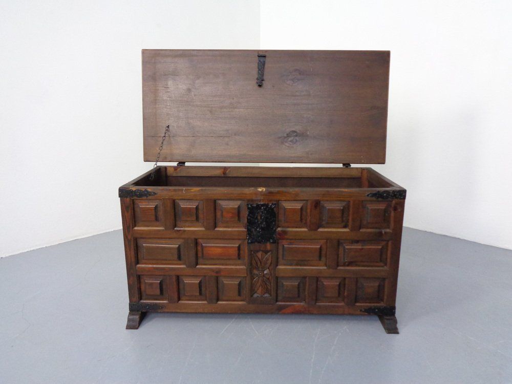Spanish Chest & 2 Chests Of Drawers, 1960s, Set Of 3 photo 1095.0