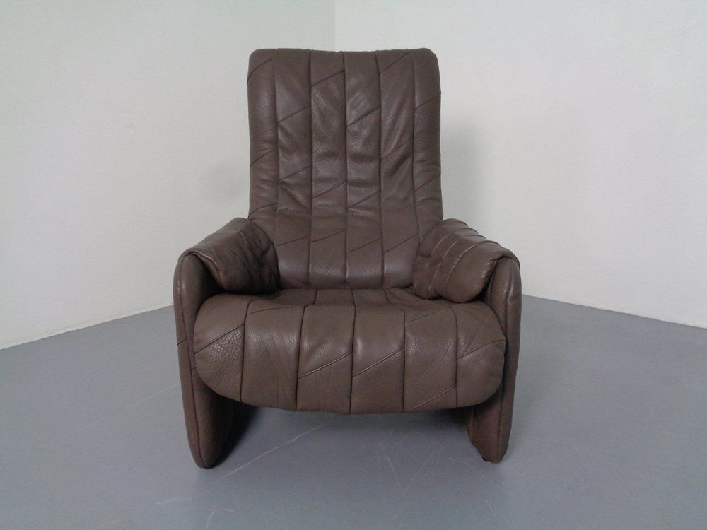Ds 50 Patchwork Buffalo Leather Easy Chair From De Sede, 1970s