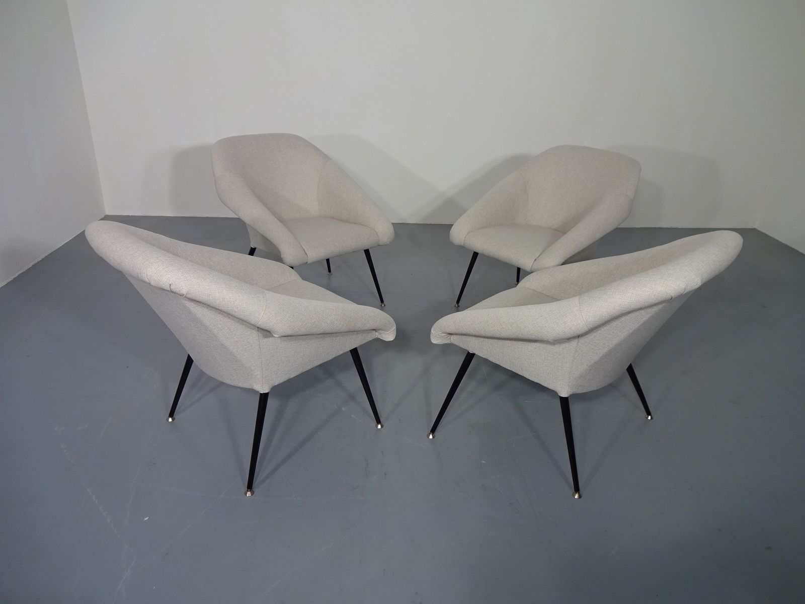 Mid Century Lounge Chairs, Set Of 4 photo furniture