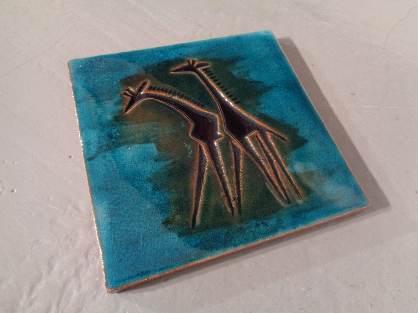 Vintage Ceramic Majolika Plate, 1970s photo furniture