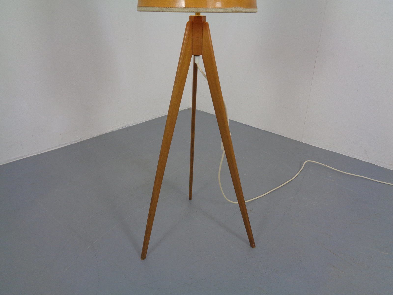 569.0 Vintage Tripod Floor Lamp, 1960s photo