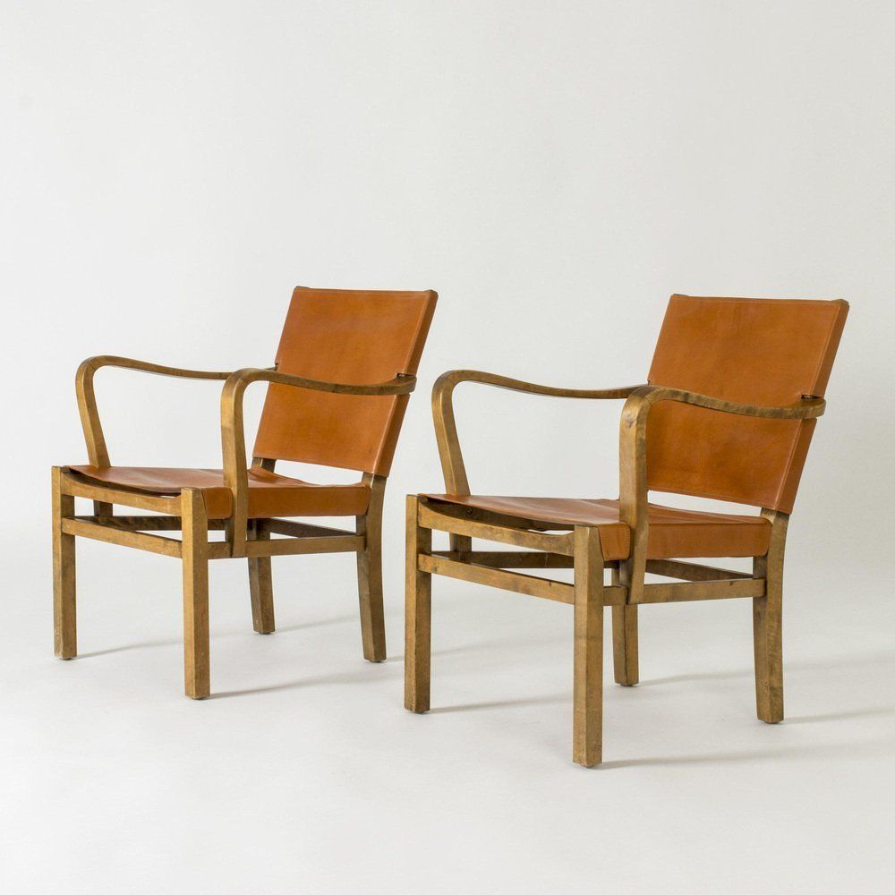 Armchairs By Elias Svedberg, 1930s, Set Of 2