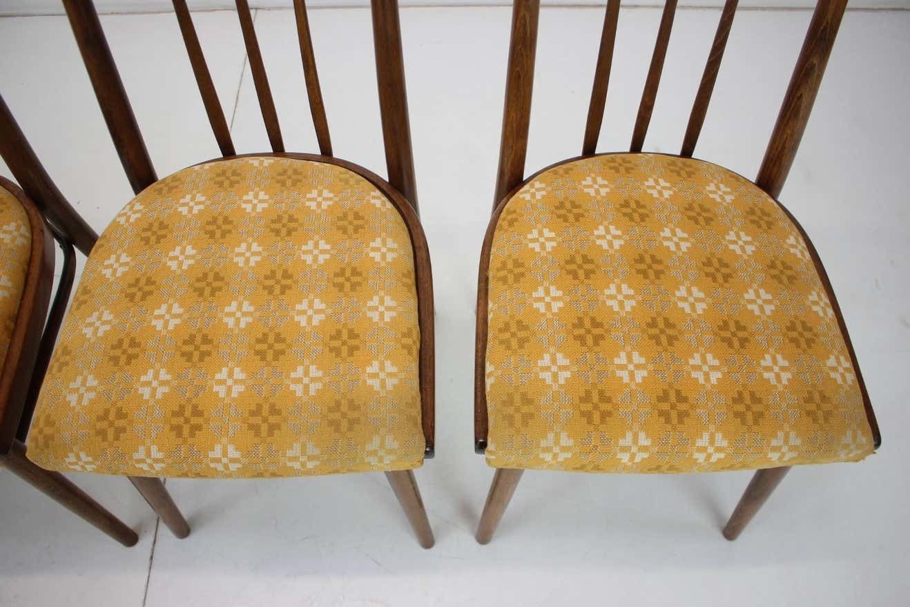 photo furniture 1970s Set Of Four Dining Chairs By Jitona, Czechoslovakia