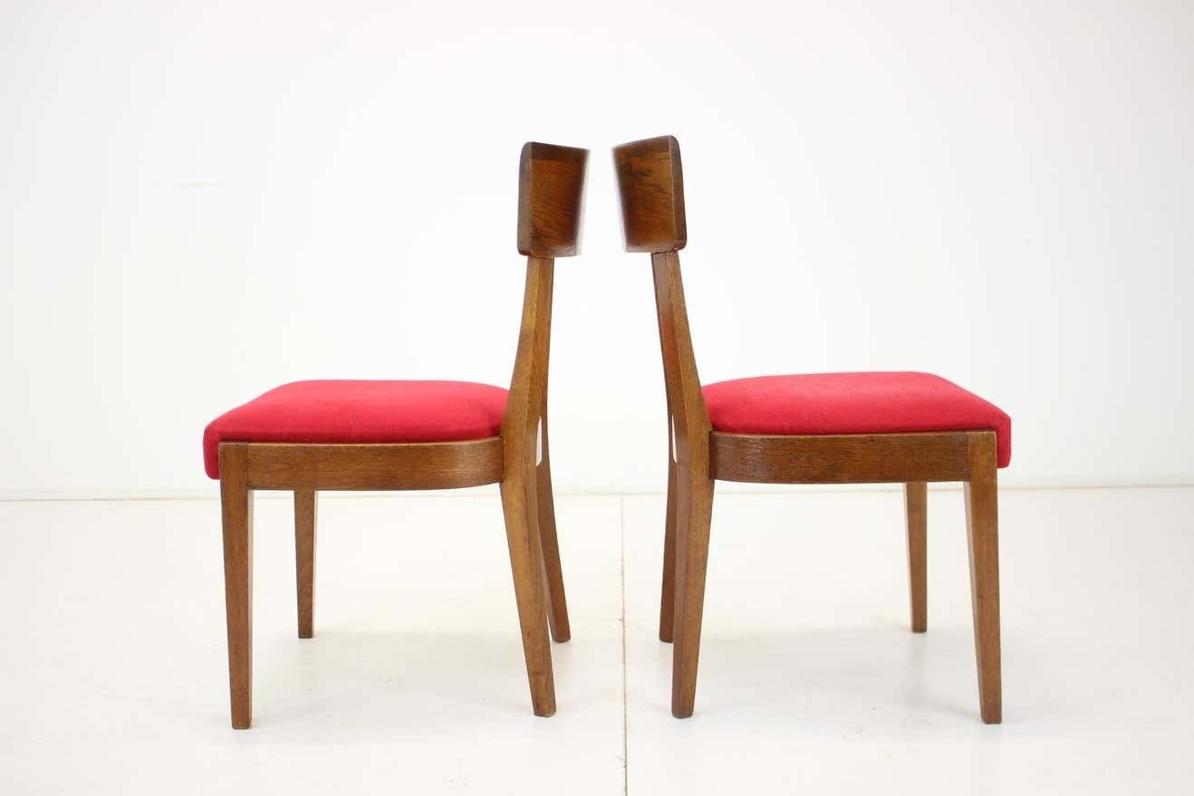 Dining Chairs H 40 By Jindrich Halabala For Up Závody, Set Of Two photo Furniture