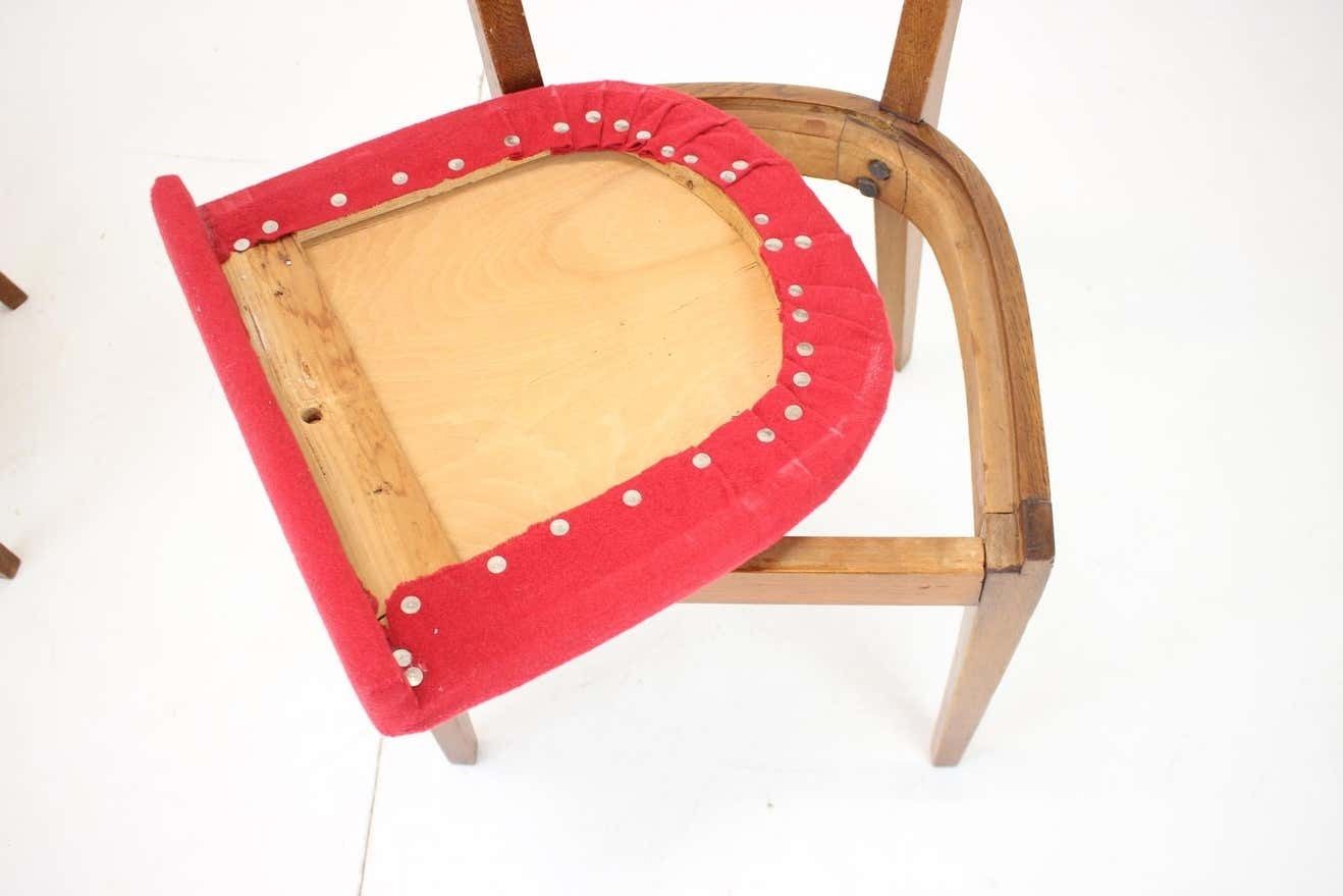 433.0 Dining Chairs H 40 By Jindrich Halabala For Up Závody, Set Of Two photo