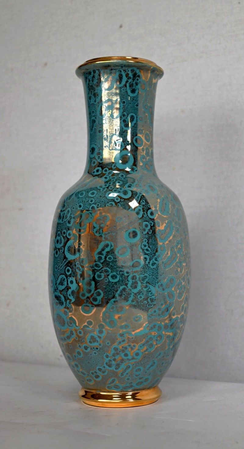 Vase From The Ceramic Workshops “Mf Sèvres” – 1940 photo for sale