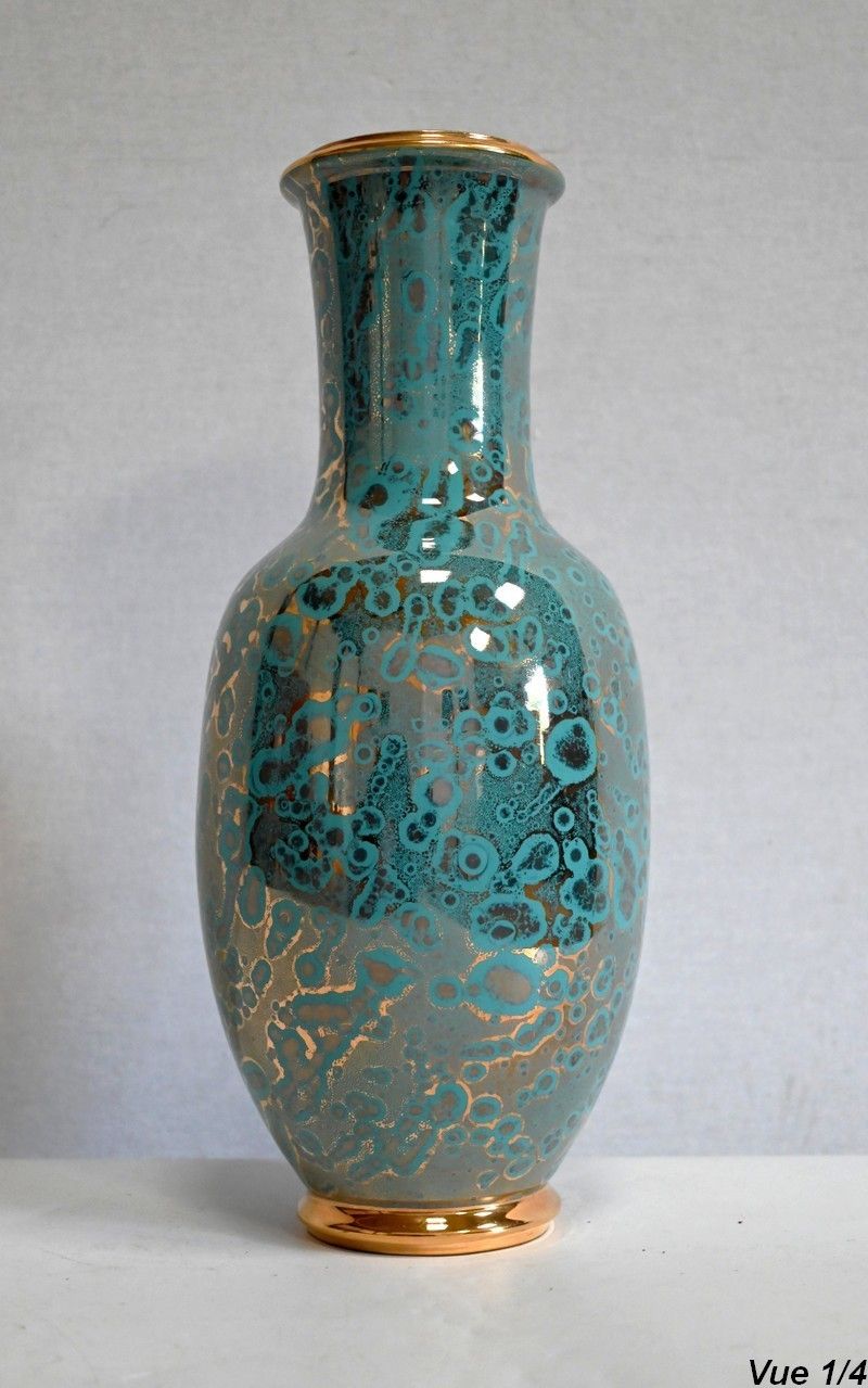 photo furniture Vase From The Ceramic Workshops “Mf Sèvres” – 1940
