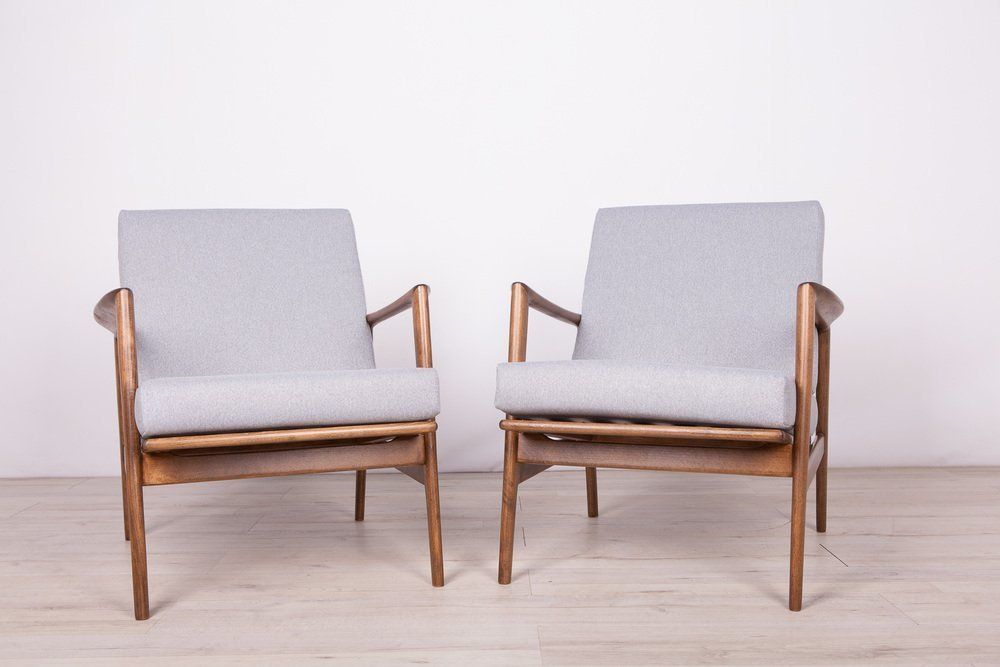 Model 300 139 Armchairs From Swarzędz Factory, 1960s, Set Of 2 photo Furniture