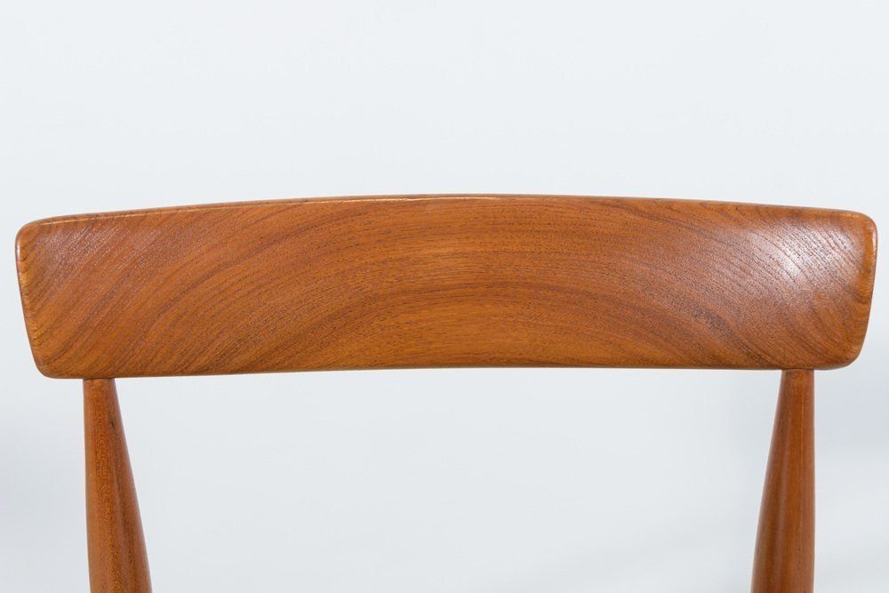 photo vintage Mid Century Danish Teak Chairs From Farsö Stolefabrik, Denmark, 1960s, Set Of 6