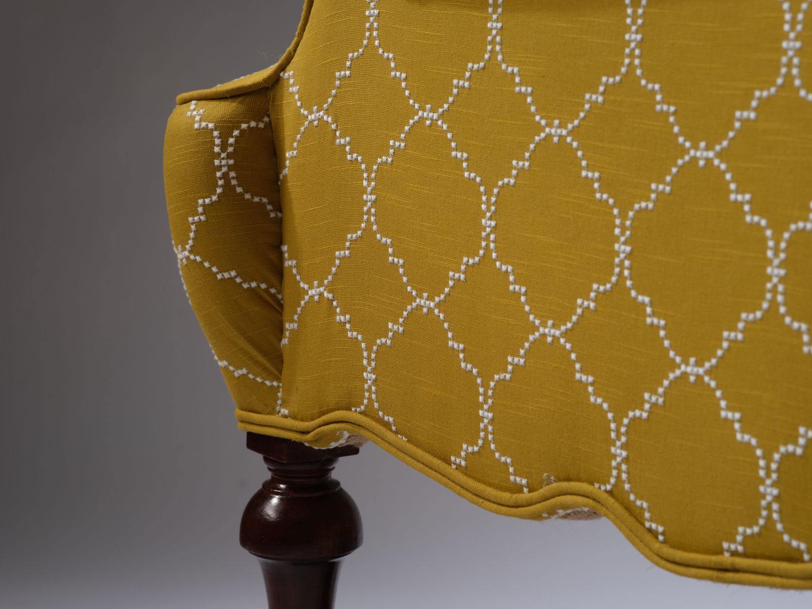 Gorgeous, Lovely Proportioned, Fully Restored & Newly Reupholstered Antique William & Mary Style Armchair, Circa 1900's photo buy