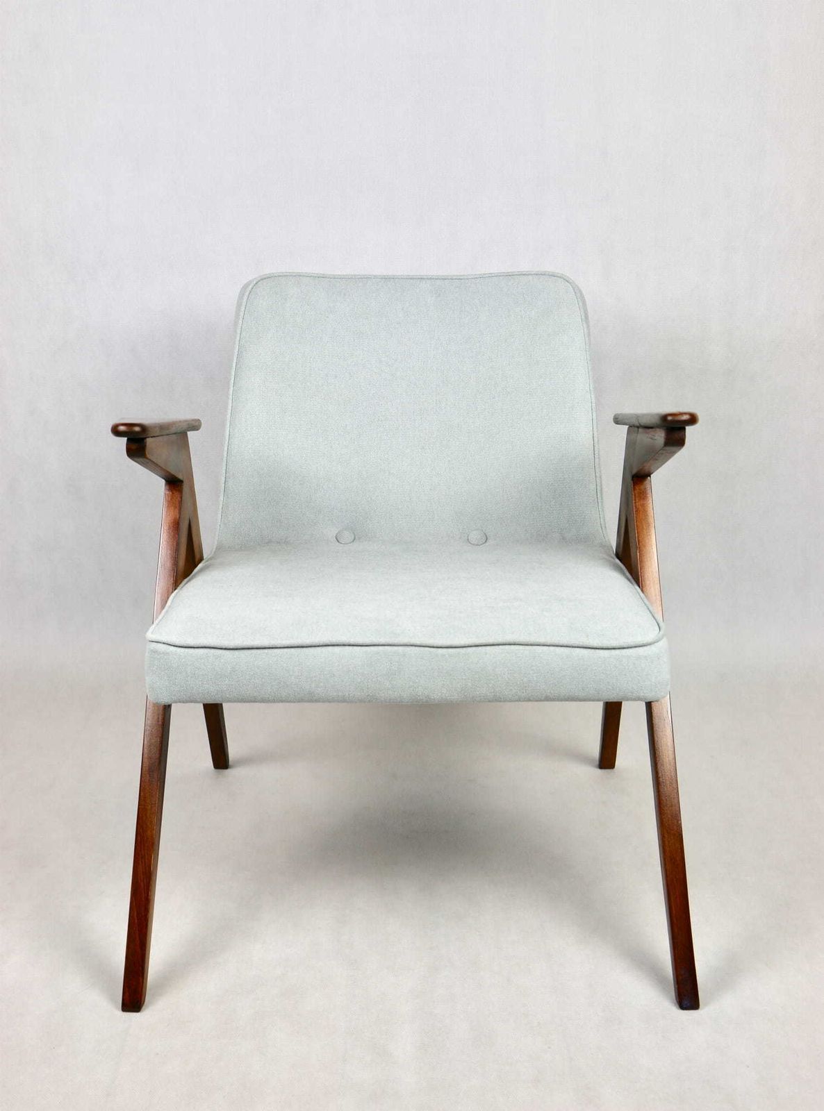 photo for sale Bunny Bunny Armchair, 70s Turquoise   Light Blue   2 Pieces Available