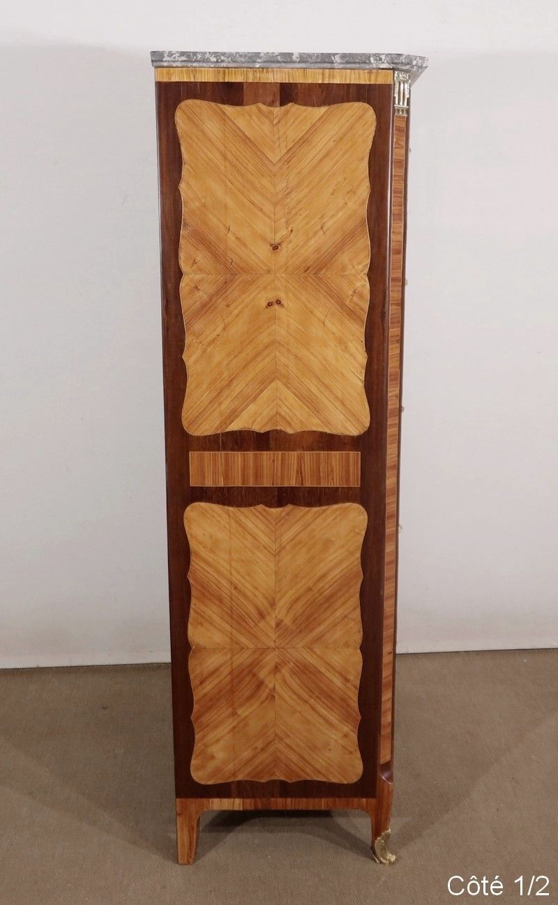 photo vinterior Chest Of Drawers In Precious Wood, Louis XV Period – 18th Century