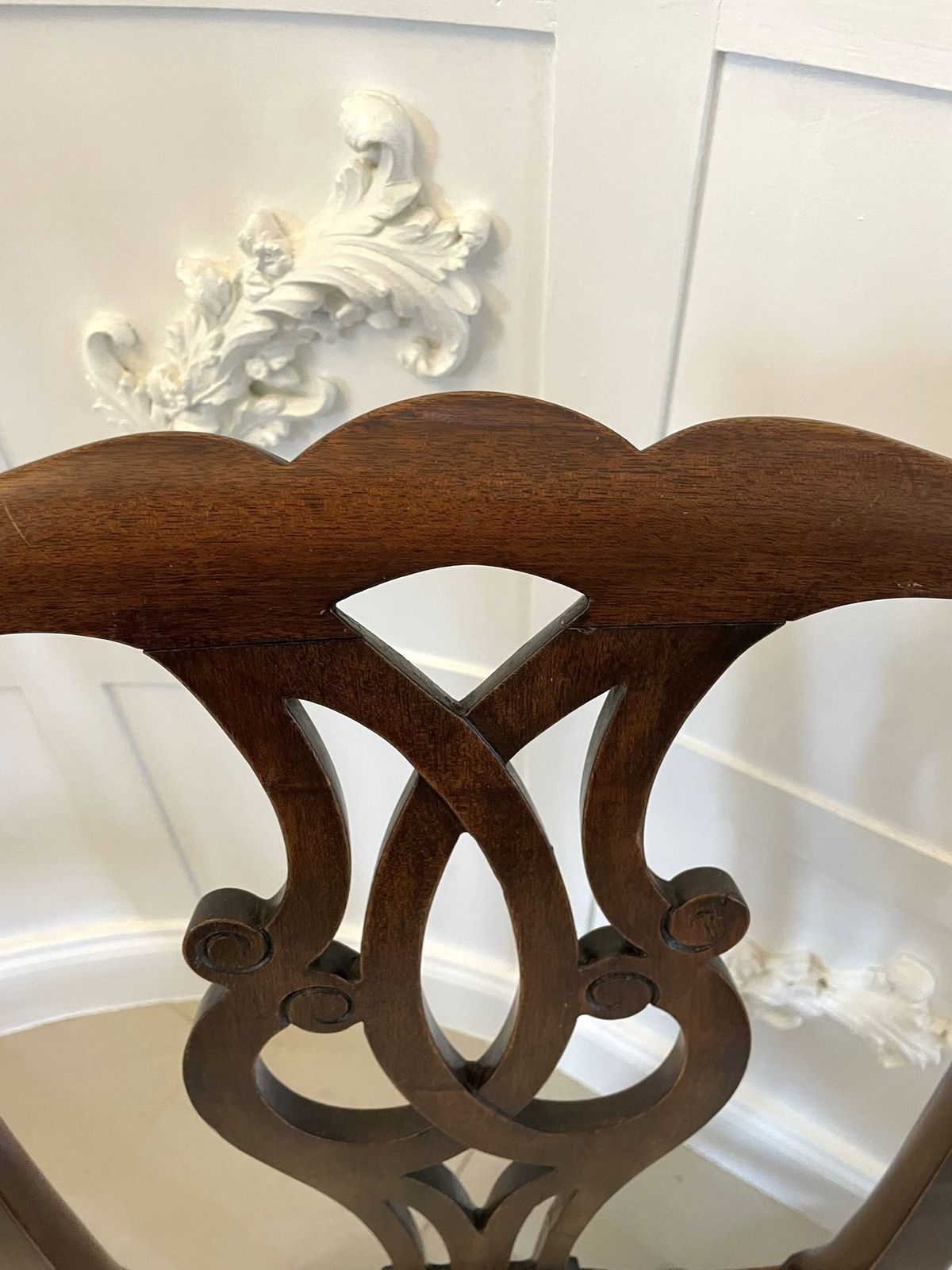 Antique Mahogany 19th Century Desk Chair photo Furniture