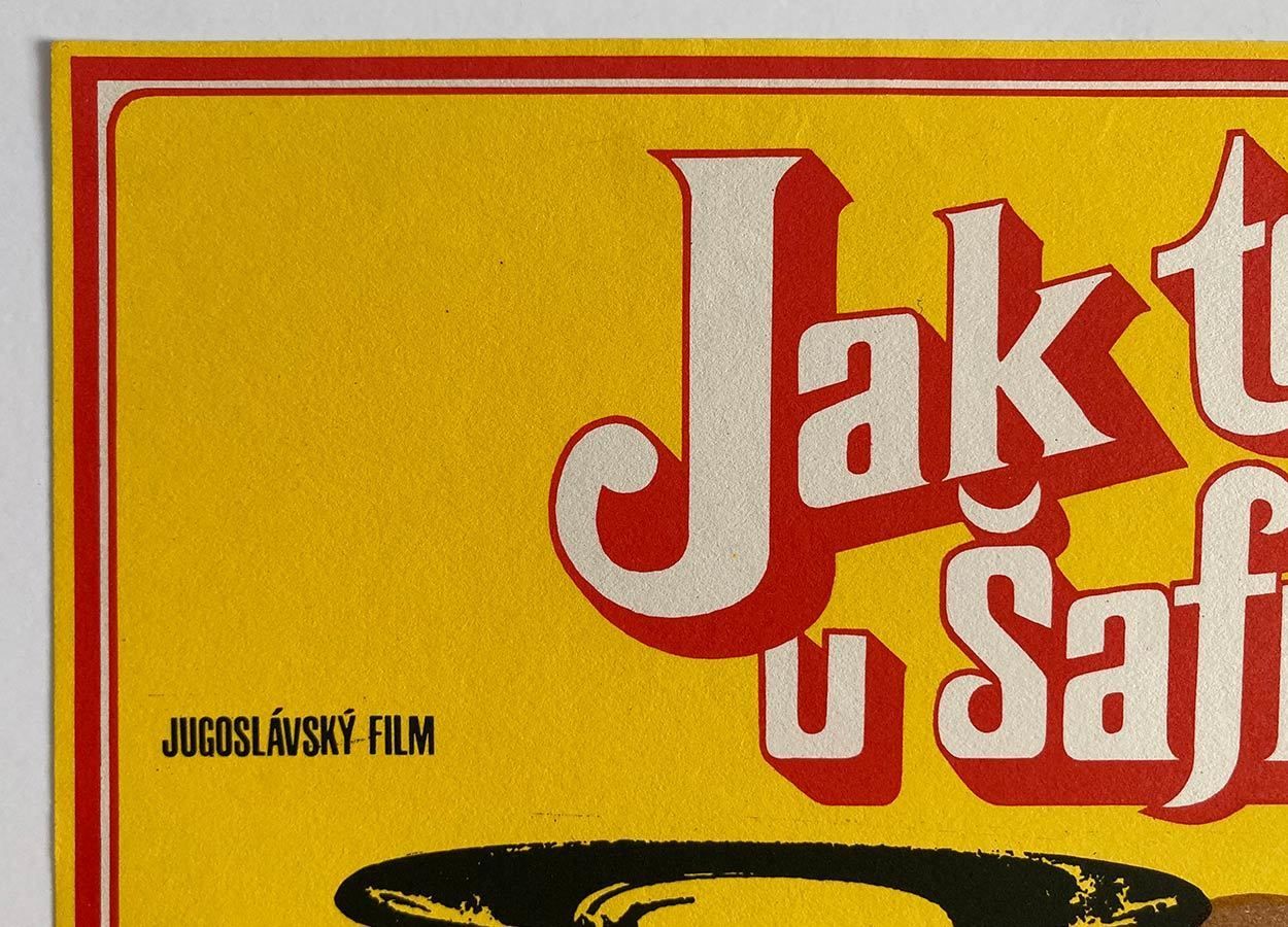 Movie Poster, One Song A Day Takes Mischief Away, Vasil Miovský, 1971 photo vinterior