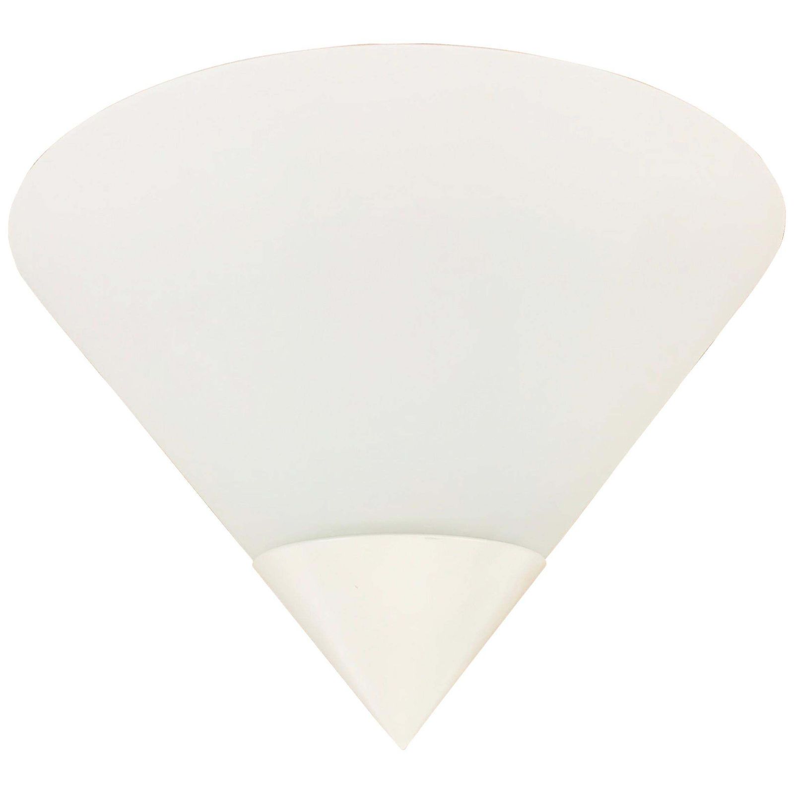 Midcentury Opaline Glass Wall Lamp By Limburg, Germany, 1970s