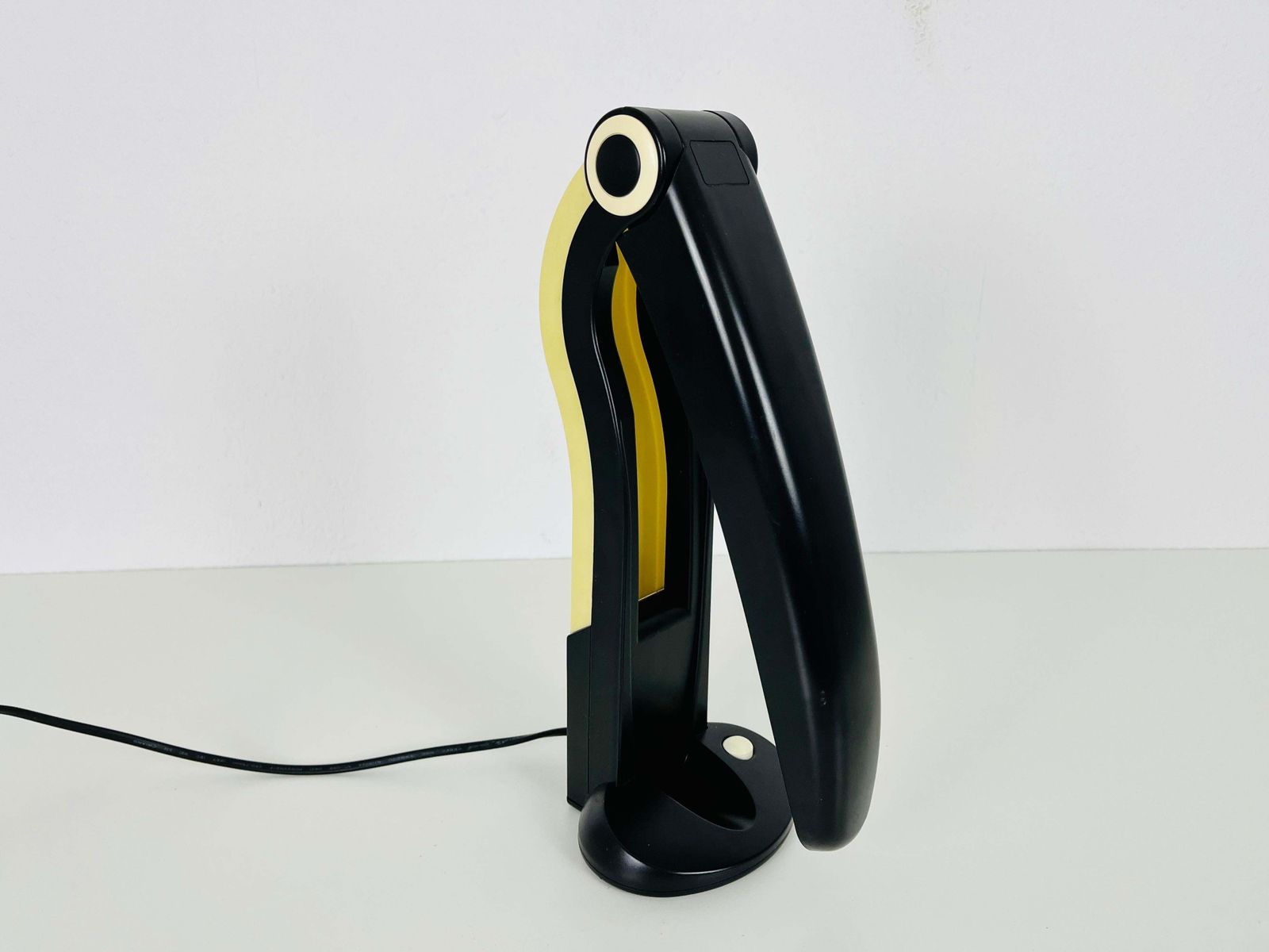 Black Toucan Table Lamp By H.T. Huang For Huangslite, 1990s photo vintage