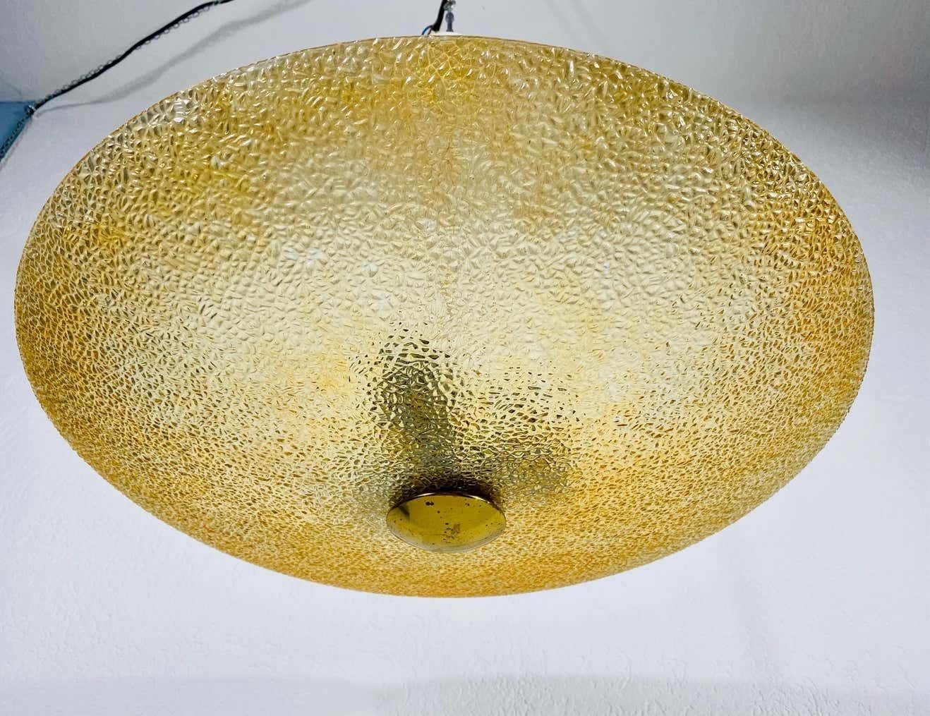 Midcentury Acrylic Glass Pendant Lamp Attributed To Boris Lacroix, 1960s photo furniture