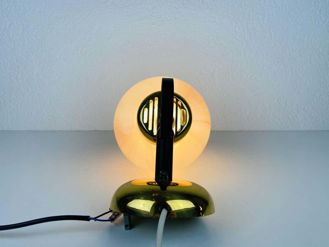 photo furniture Pair Of 2 Opaque Glass Sconces By Peill & Putzler, 1970s, Germany