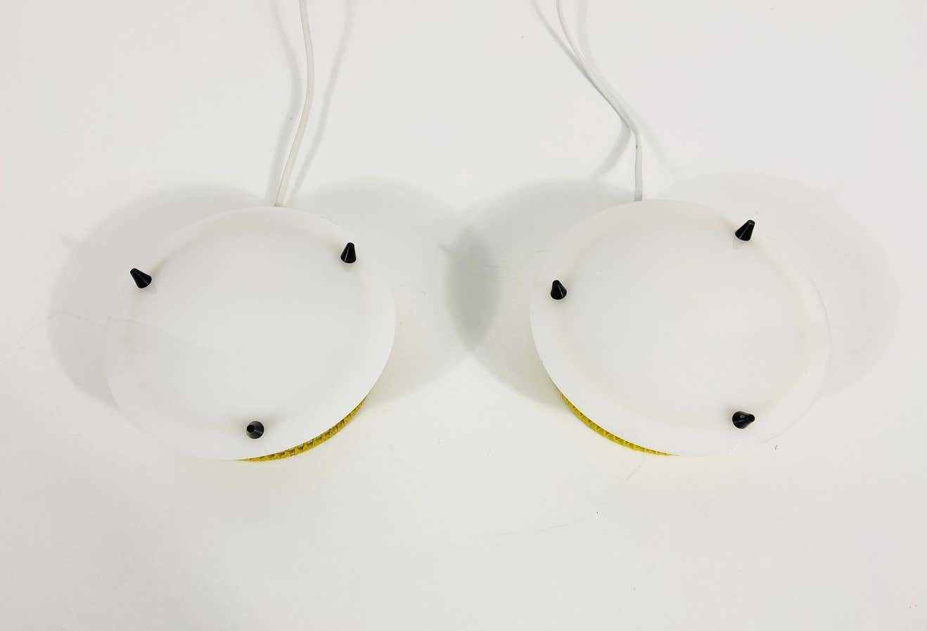Beautiful Mid Century Modern Pair Of Sputnik Wall Lamps, 1960s, Germany photo for sale
