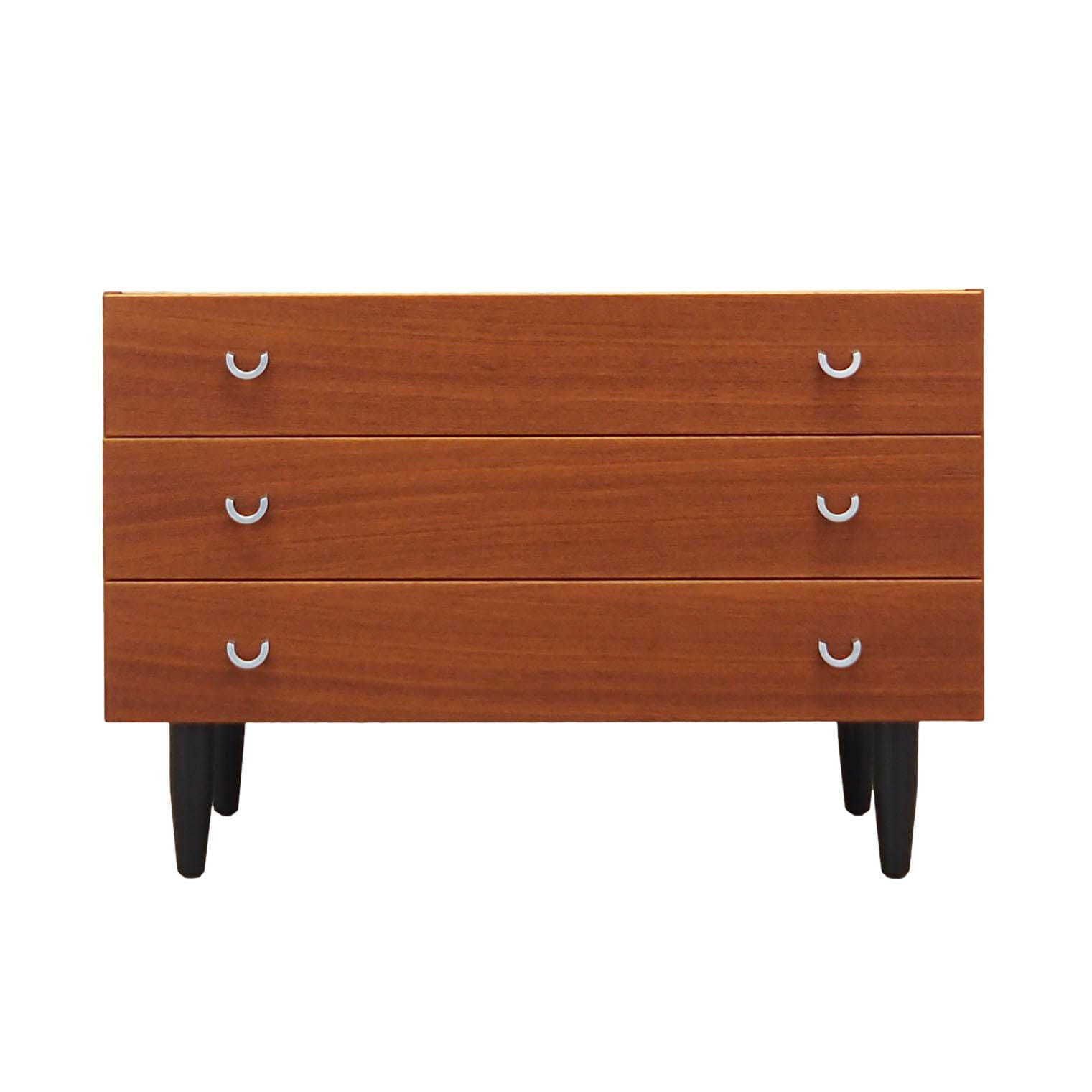 Teak Chest Of Drawers, Scandinavian Design, 1970s, Manufacture: æjm Møbler