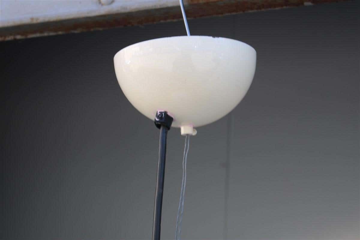 Italian Round Av Mazzega White And Yellow Italian Design 1970s Sottsass Style photo for sale