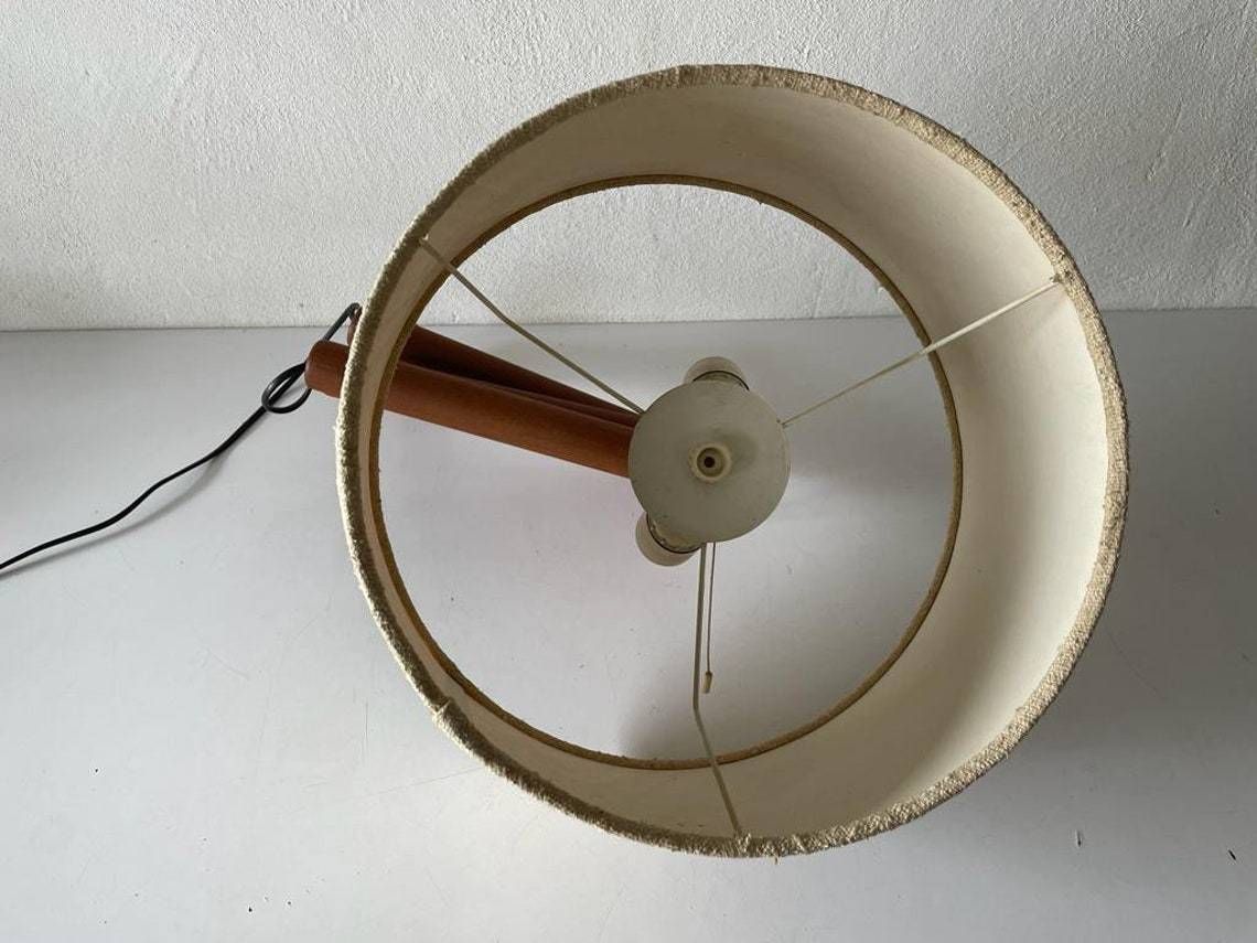 Mid Century Modern Swedish Design Fabric Shade And Wood Adjustable Wall Lamp, 1960s, Sweden photo buy