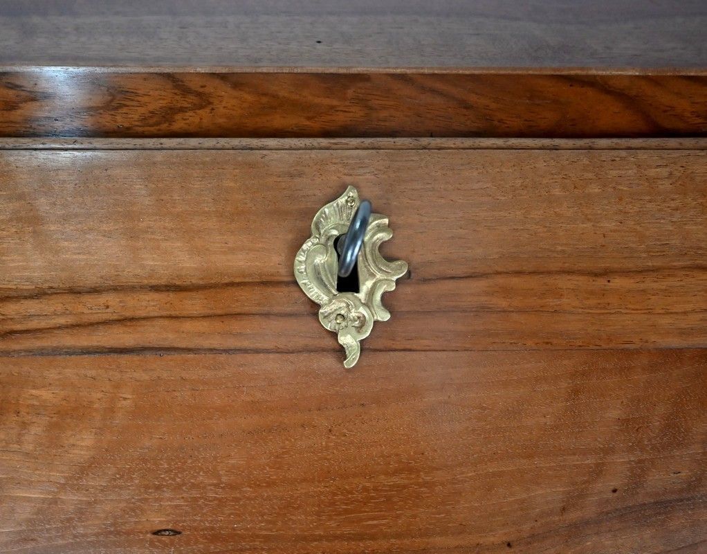 Scriban Chest Of Drawers In Walnut, Louis XV Period   Late 18th Century photo buy