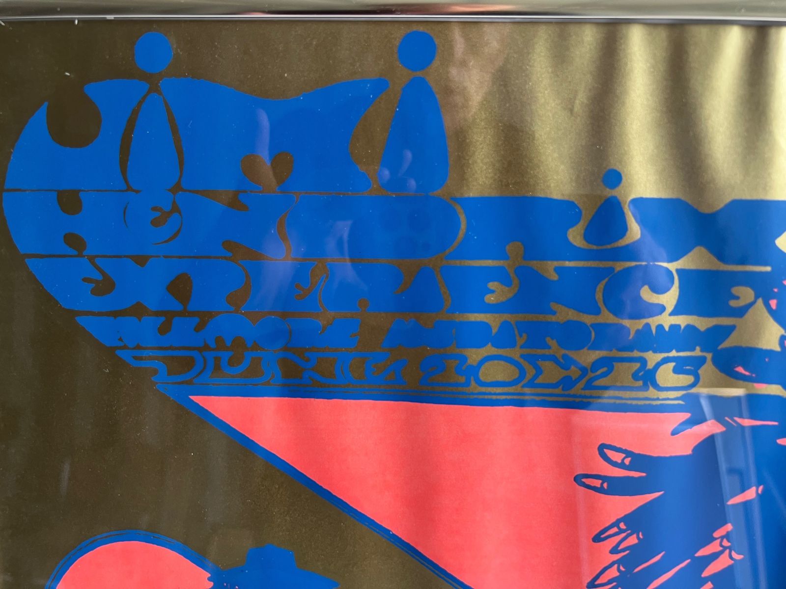 Jimi Hendrix Hapshash Osiris 1967 Fillmore Concert Silkscreened Orignal Rare Music Poster photo Art