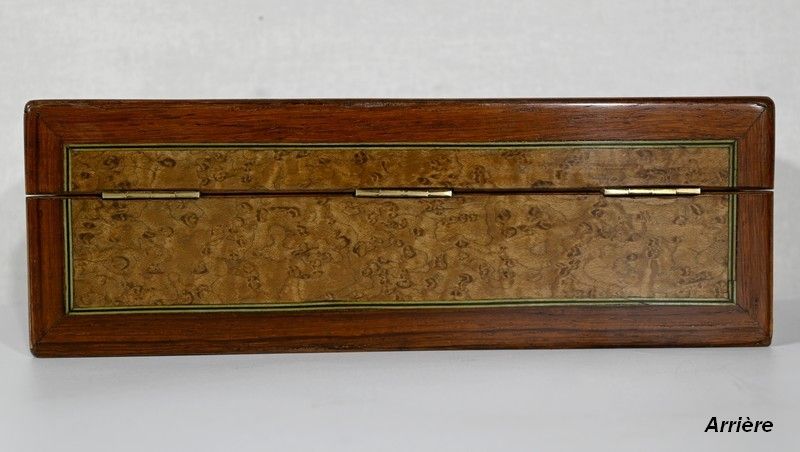 Home Decor Box In Marquetry Of Various Woods   Early 20th Century photo